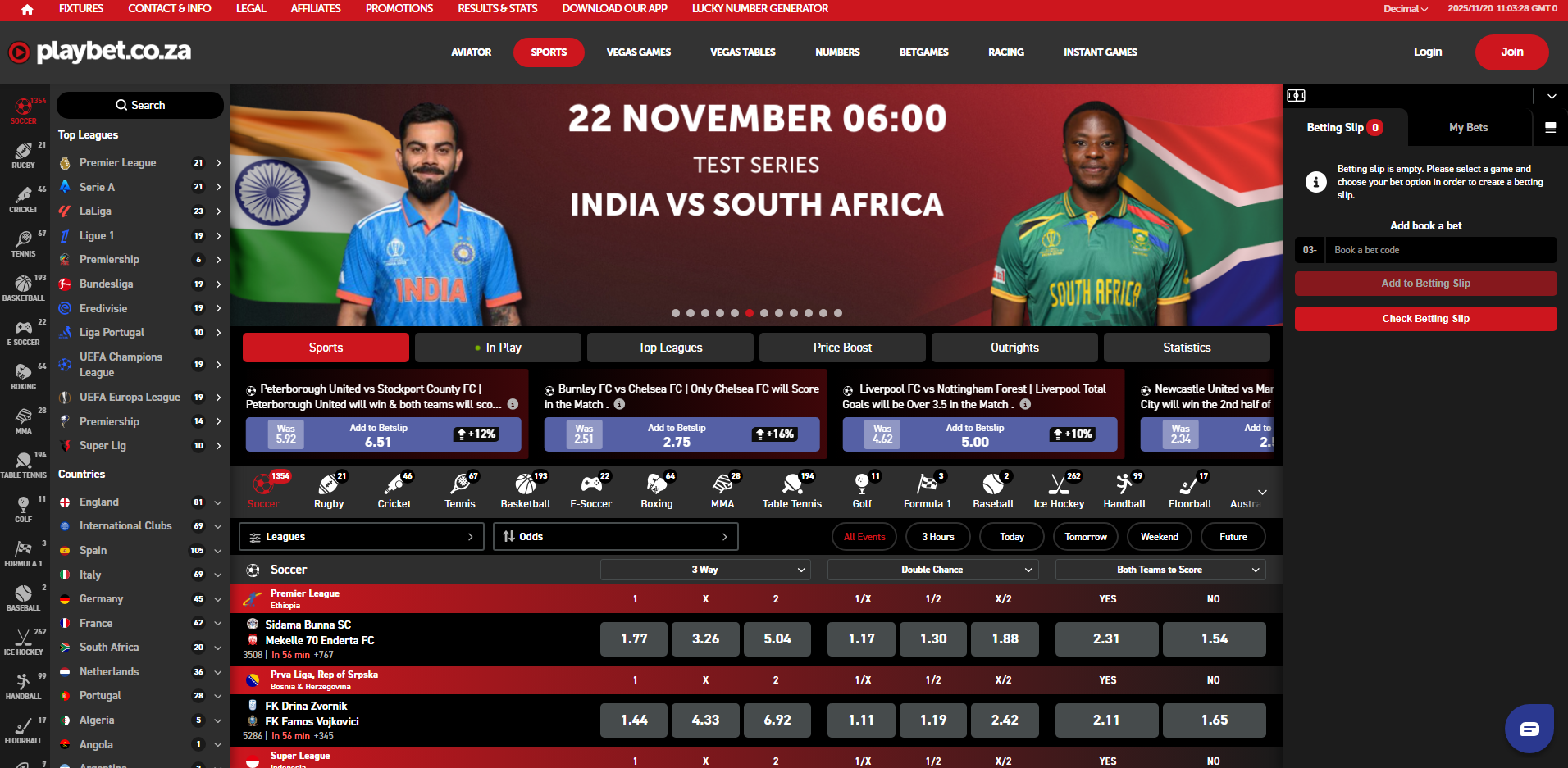 Playbet.co.za Sports